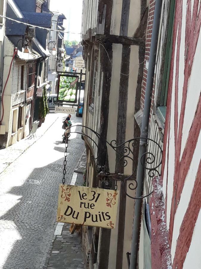-La Batisse -Parking Prive -Coeur Historique - La Clef De Honfleur Lägenhet Exteriör bild