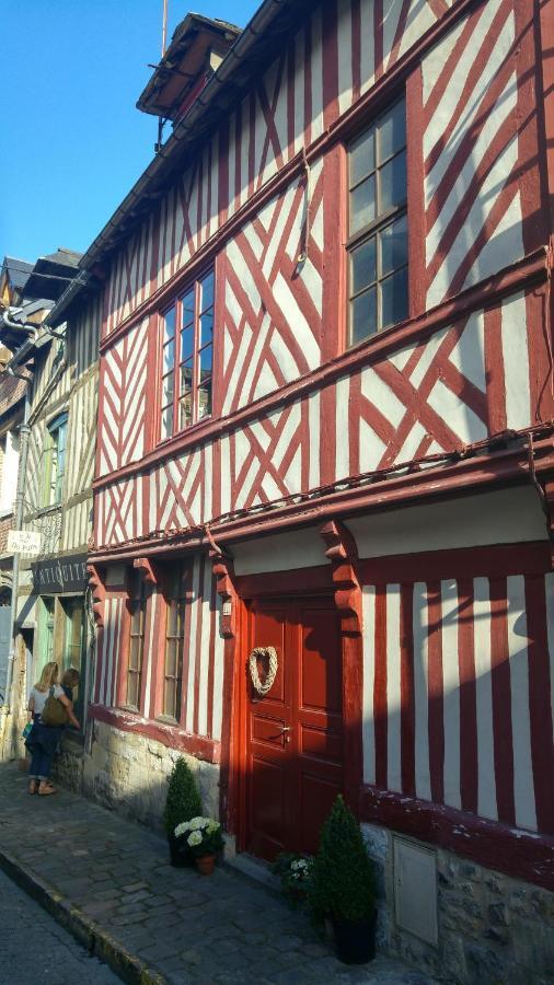 -La Batisse -Parking Prive -Coeur Historique - La Clef De Honfleur Lägenhet Exteriör bild